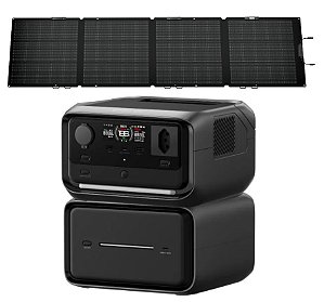 RIVER 3 MAX PLUS + BATERIA EXTRA 572WH + PAINEL 220W