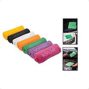 Toalha De Microfibra Extramacia Secagem Automotiva 60x40 cm