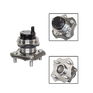 Cubo De Roda Traseira 620 C/ ABS 2010 Até 2012