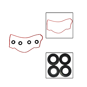 Junta Tampa Válvulas Lifan 320 1.3 e 620 1.6 16V C Vedadores