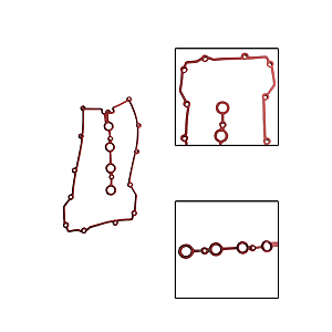 Junta Tampa Válvulas Arrizo 5 e 6 Tiggo 5 Tiggo 7 1.5 16V