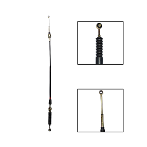 Cabo Seletor Marcha Effa Start Olhal Olhal 92cm