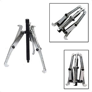 Sacador Polia E Rolamento Com 3 Garras Aço Carbono 06 "Pol