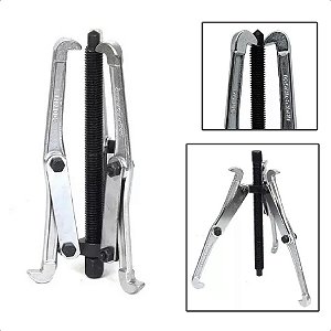 Sacador Polia E Rolamento Com 3 Garras Aço Carbono 08"Pols