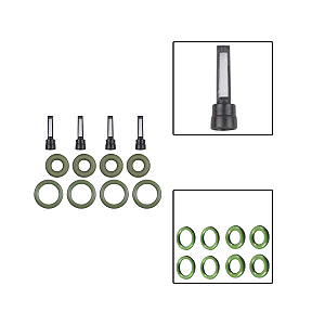 Kit Anel Vedação Bico Injetor Jac Chery Effa Com Filtro
