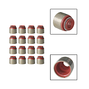 Kit Retentor Haste Válvula Chery QQ Rely 1.1 16V