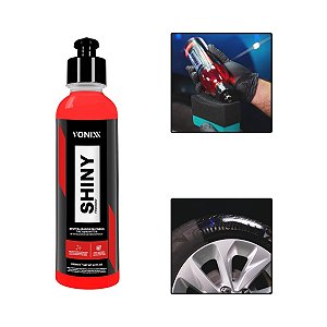Revitalizador Pneus Vonixx Shiny 240ml Brilho Molhado