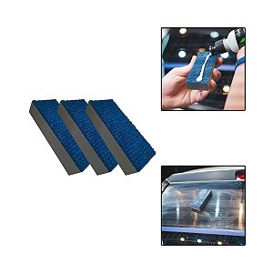 Jogo 3 Tacos Descontaminação Carpete Limpeza Pesada