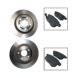 Kit Freio Traseiro Pastilha Disco Jac T40 1.5 2017 Em Diante