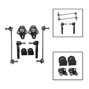 Kit Suspensão Diant Pivô Bieleta Bucha Terminal Lifan X60