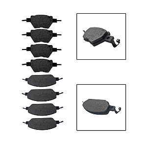 Kit Pastilhas Freio Dianteria Traseira BYD Dolphin Mini