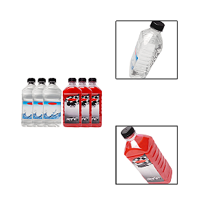 Kit Aditivo Radiador 3L e Água Desmineralizada 3L