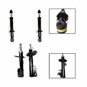 Kit 4 Amortecedores Byd Dolphin Mini 2024 Em Diante