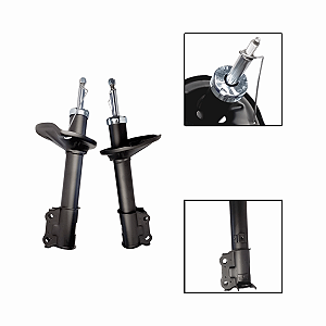 Par Amortecedor Traseiro Jac J3 1.4 e 1.5 16V 2010 Em Diante
