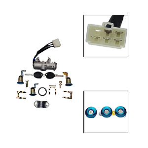 Kit Miolo Ignição Completo Effa V25 1.3 16V 2019 Em Diante