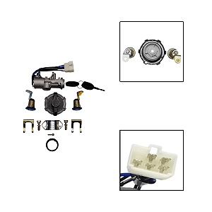 Kit Miolo Ignição Completo Effa V21 V22 1.3 16V
