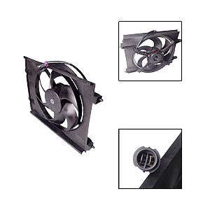 Ventoinha Eletroventilador Direito Effa V21 V22 V25 1.3 16V