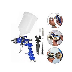 Pistola De Pintura Automotiva 600 Ml Hvlp Pro 550 Pdr