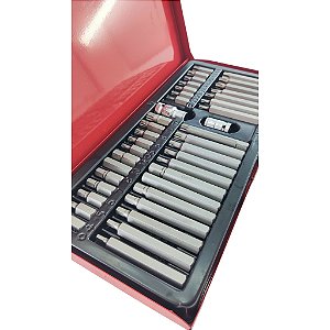Kit Jogo Ferramentas Bits, Allen, Torx, Multidentado 40 Pçs