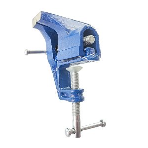 Mini Torno Morsa de bancada 70mm Fixo