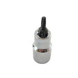 Pito Soquete Torx T25 Encaixe 1/2 Aço S2 CRV