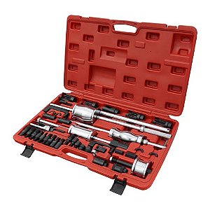Kit Jogo De Extrator Bico Injetor Diesel Com 40 Pçs Master