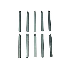 Kit Jogo Bits Ponteira De Impacto Longo 10pçs Crv Phillips Fenda