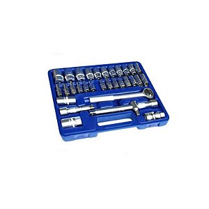 JOGO DE SOQUETE 1/2" 32 PCS LOTUS 3299