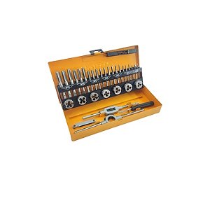 Kit Jogo Macho E Tarracha 32 Pçs Alumínio Madeira Metal