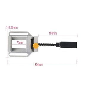 Morsa Torno Para Furadeira De Bancada 70mm Abre Fecha Rápido