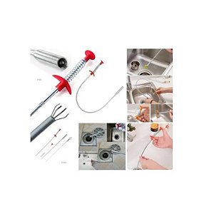 Pegador Desentupidor Flexível Com Garras Local Difícil + Nf