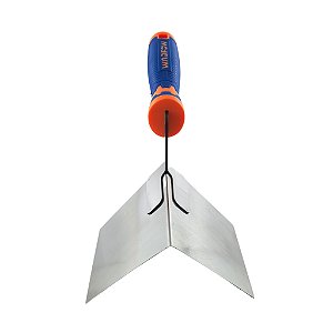 Espátula Pedreiro Para Canto Externo Aço Inox