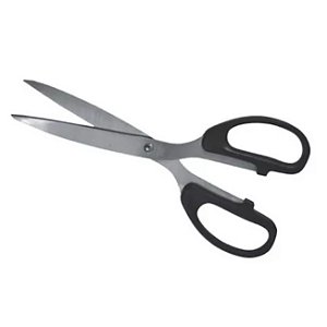 Tesoura Aço Inox Cabo em Plástico Multiuso 6711 Lotus