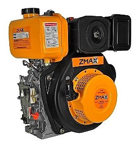 Motor Estacionário À Diesel 7hp Zm70d Zmax 4 Tempos 296c 7cv