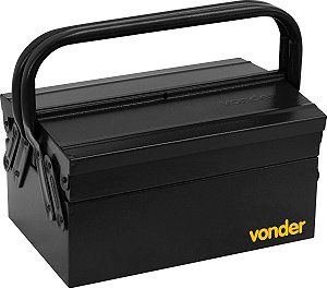 Caixa Metálica P Ferramentas 3 Gavetas 30cmx19cmx16cm Vonder