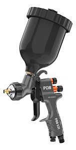 Pistola De Pintura H.v.m.p. Pro-531 1,2mm 600ml Copo Preto