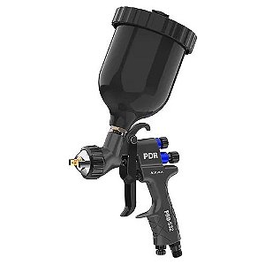 Pistola Pintura  Hvmp Bico 1,4mm Copo Preto Pro532p Pdr