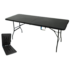 Mesa Dobravel Camper Grande Maleta Resistente 150KG Kala
