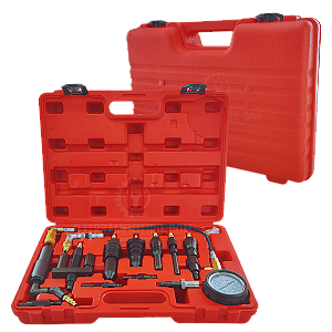 Kit Jogo Teste de Compressão Diesel Universal 1000PSI