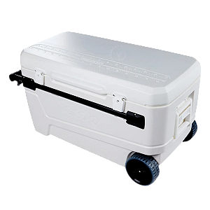 Cooler Caixa Térmica Sunset Glide 110 Igloo Branco + NF