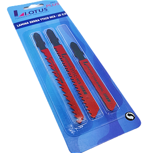 Kit Jogo Lâminas Serra Tico-Tico 3 Peças Lotus 2864