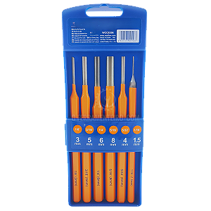 Kit Jogo Saca Pino Paralelo 6 Peças - Profissional