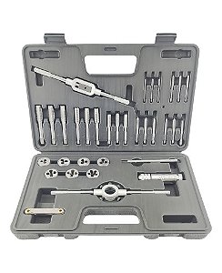 Kit Jogo Machos E Cossinetes Tarracha 32 Peças Com Catraca