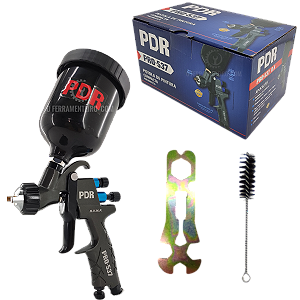 Pistola Gravidade Compacta HVMP 0.8mm 250ml PRO-537 PDR