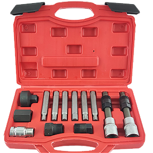 Kit Jogo Saca Polia Alternador 13 Peças