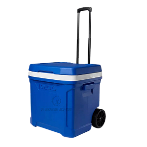 Cooler Caixa Térmica Igloo 56L Profile 2 60 Roller + NF