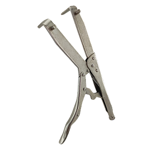 Alicate de Pressão Fixação Embreagem 12" Bico Curvo 110mm
