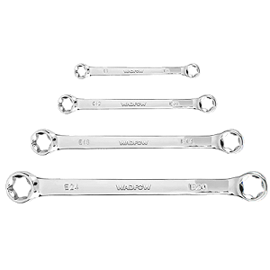 Kit Jogo Chaves Torx Fêmea 8 Medidas E6 a E24 CRV