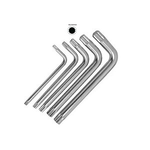 Kit Jogo Chave L Multidentada M5 M6 M8 M10 M12 Cr-v