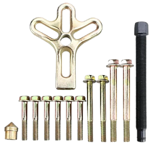 Kit Jogo Extrator Saca Volante Polia 16 Peças Universal